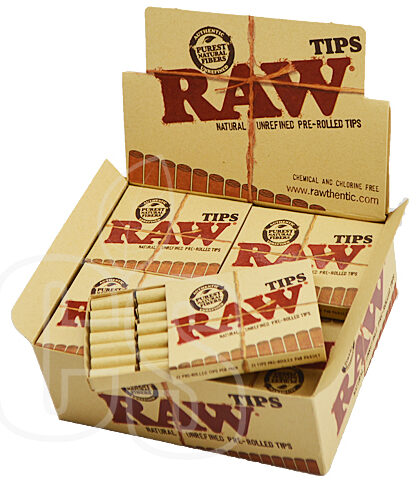 RAW PRERROLLED TIPS