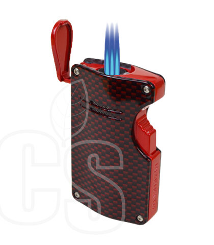 INZPIRATO TRIPLE TORCH CARBON FIBER - RED