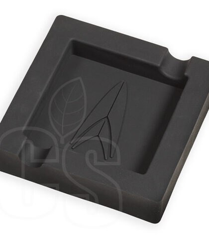 LOTUS SILICONE ASHTRAY BLACK