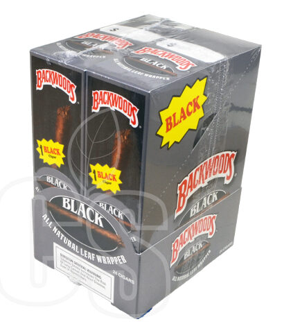 BACKWOODS BLACK SINGLES BOX