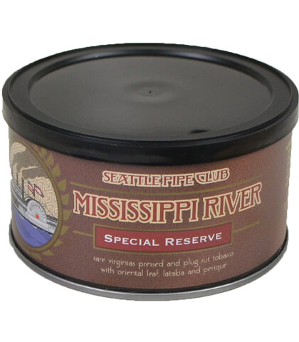 SEATTLE PIPE CLUB MISSISSIPPI RIVER SPECIAL RESERVE 4 OZ