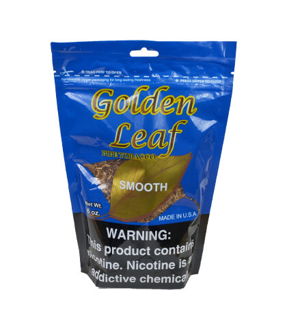 GOLDEN LEAF SMOOTH PIPE TOBACCO 6OZ