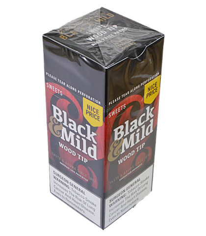 MIDDLETON'S BLACK & MILD SWEETS WOOD TIP NICE PRICE 25X