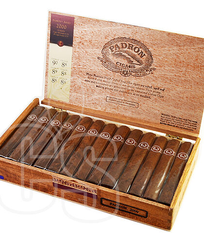 PADRON 2000 NATURAL CIGAR BOXES