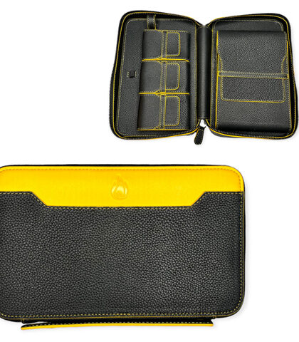 LEAFMASTER HUMIDOR BLACK/YELLOW