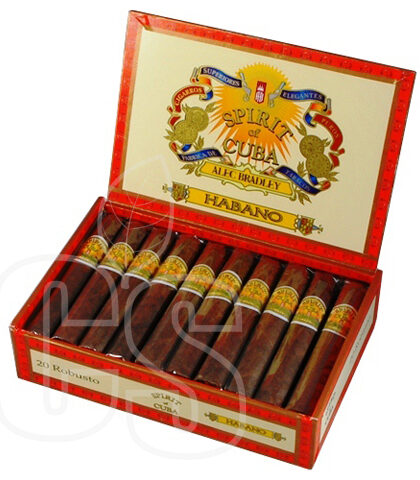 ALEC BRADLEY SPIRIT OF CUBA HABANO ROBUSTO BOX