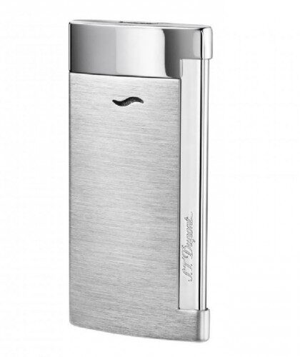 S.T. DUPONT SLIM 7 BRUSHED CHROME LIGHTER